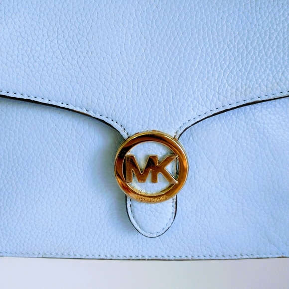 Michael Kors Vanna Leather Crossbody Bag - Picture 7 of 15